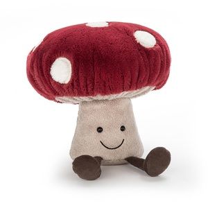 Rare 🍄 Jellycat amuseable plush mushroom toadstool